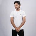 Men Premium Solid Regular Fit Polo T-shirt