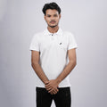 Men Premium Solid Regular Fit Polo T-shirt