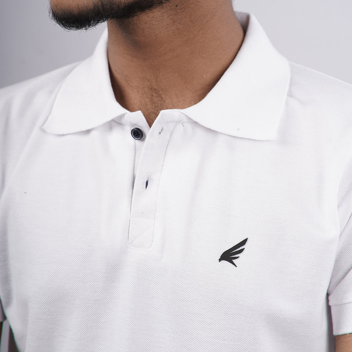 Men Premium Solid Regular Fit Polo T-shirt