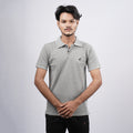 Men Premium Solid Regular Fit Polo T-shirt