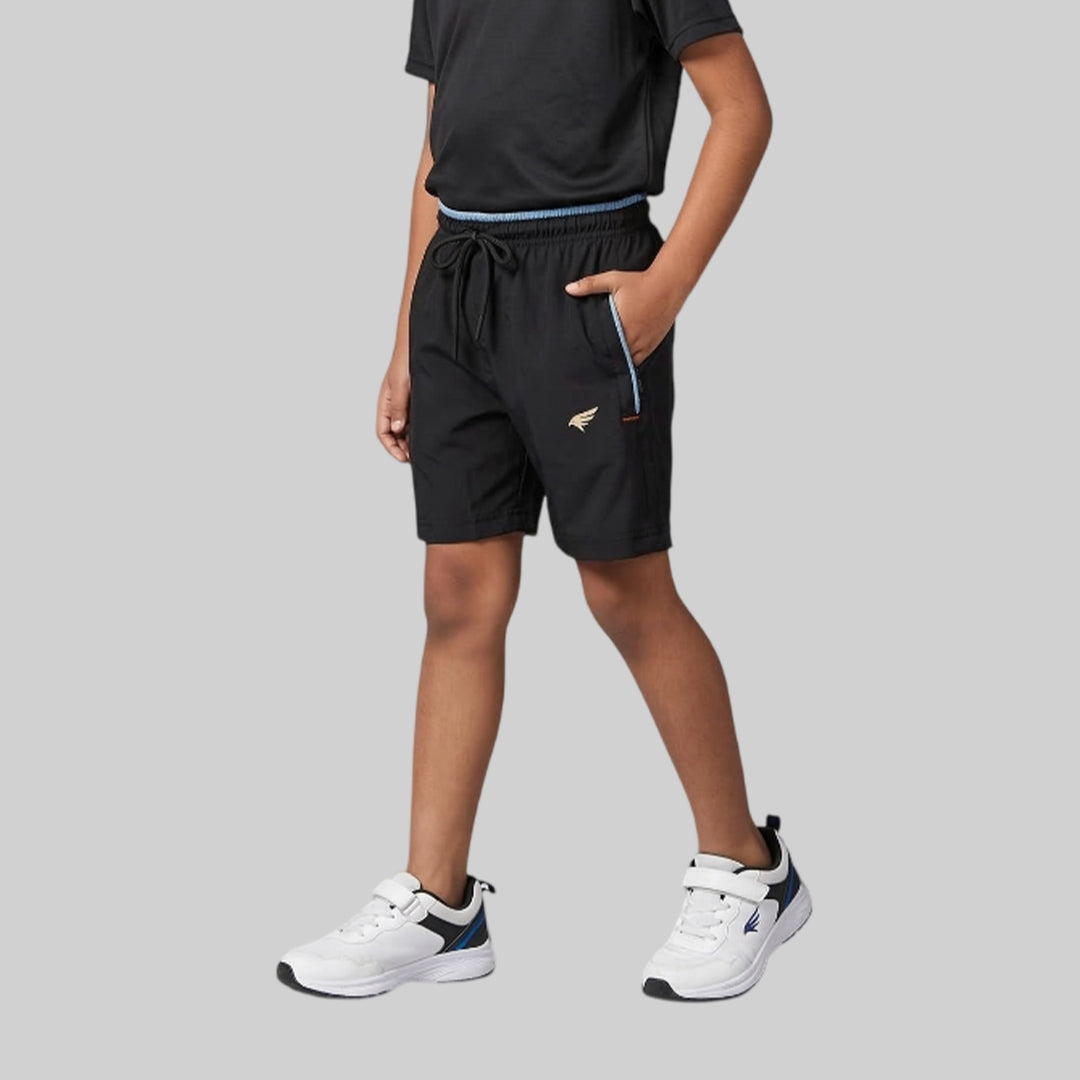 Boys Solid Regular Fit Sports Shorts