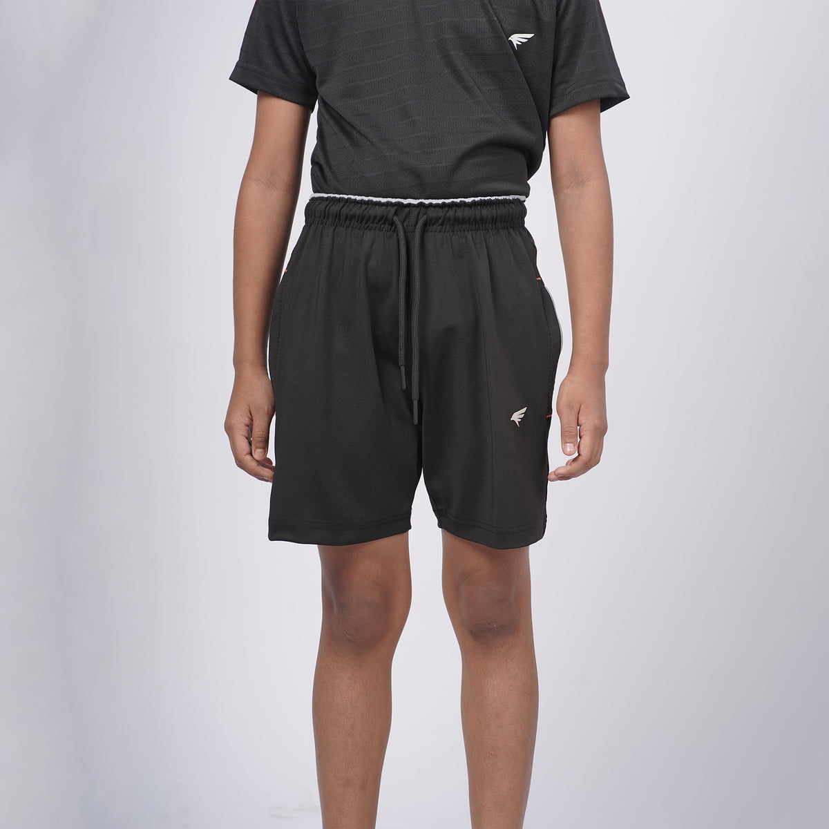 Boys Solid Regular Fit Sports Shorts