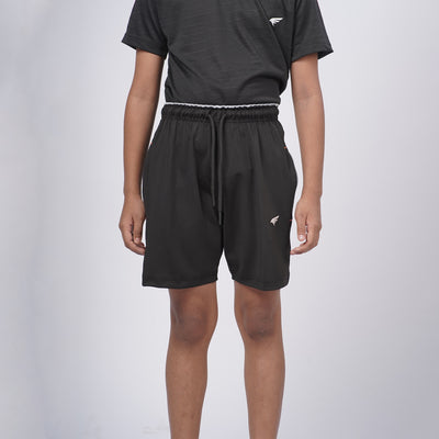 Boys Solid Regular Fit Sports Shorts