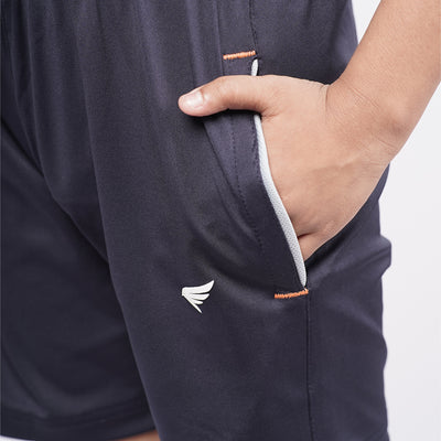 Boys Solid Regular Fit Sports Shorts