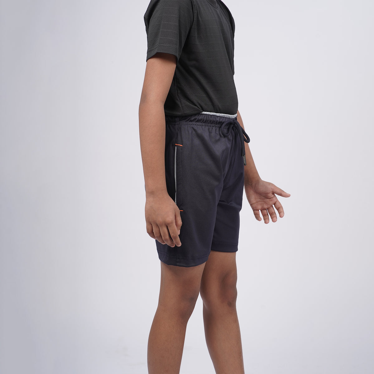 Boys Solid Regular Fit Sports Shorts