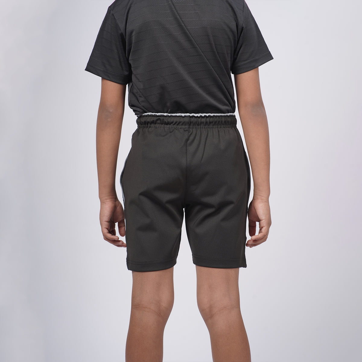 Boys Solid Regular Fit Sports Shorts