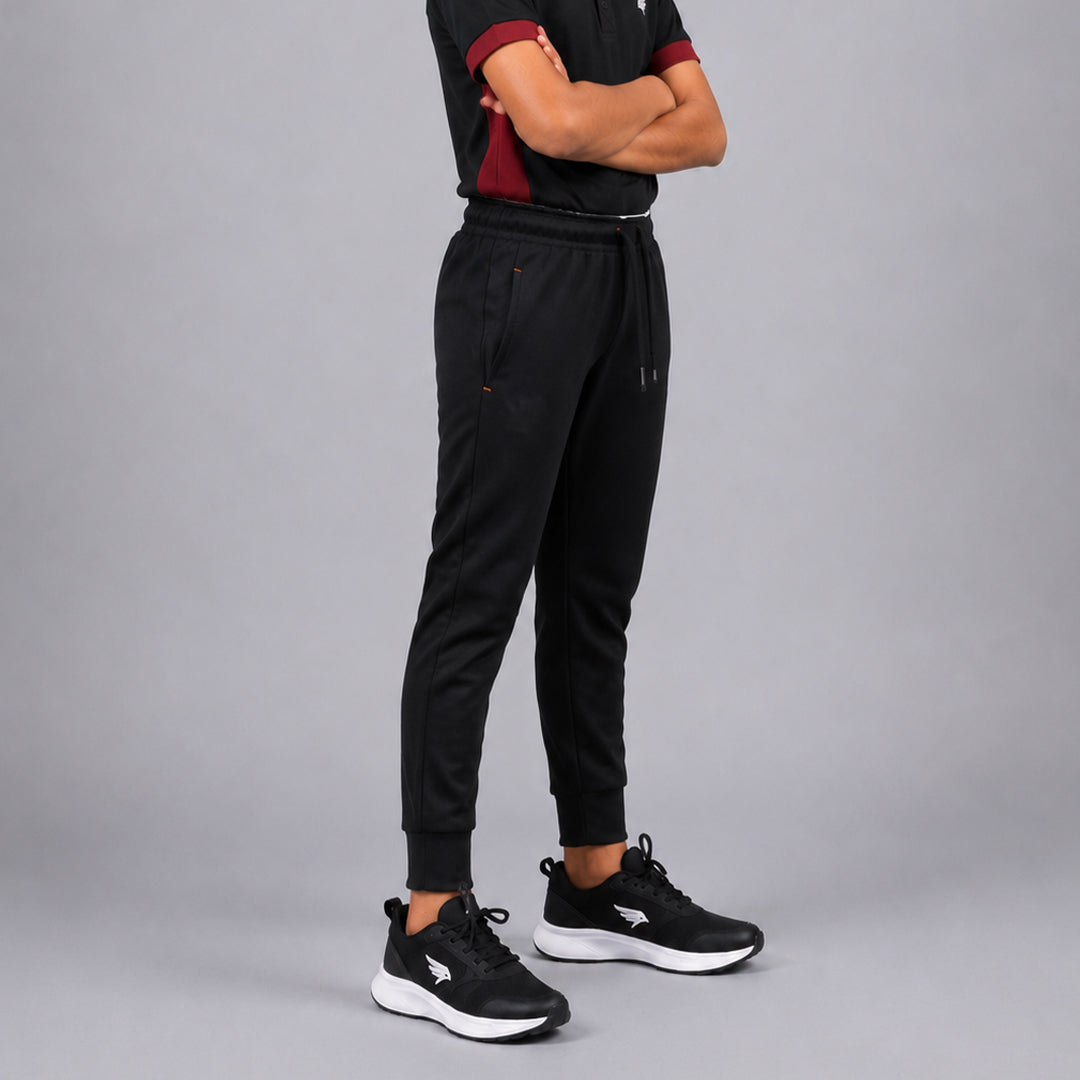 Boys Solid Regular Fit Joggers