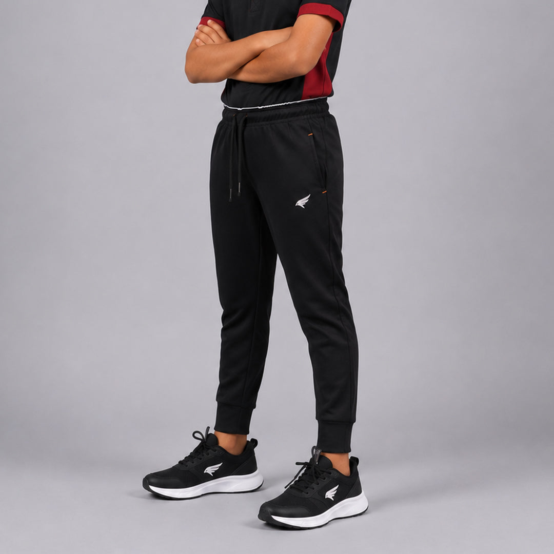 Boys Solid Regular Fit Joggers