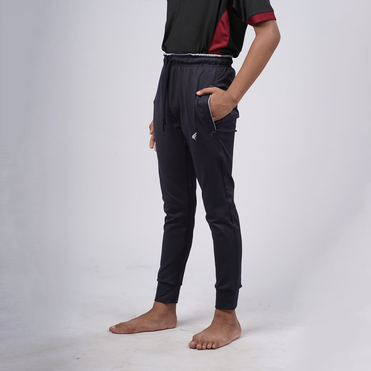 Boys Solid Regular Fit Joggers