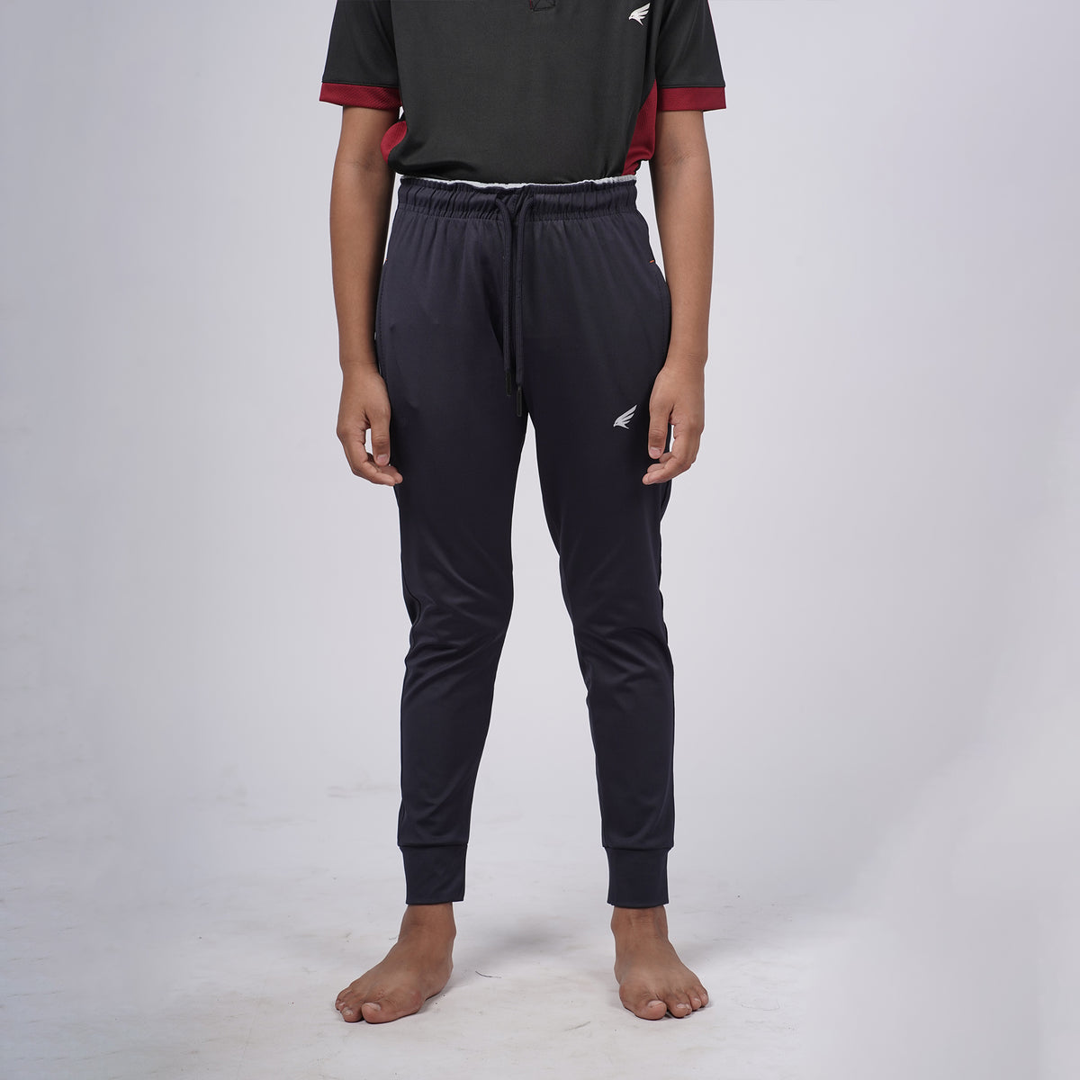 Boys Solid Regular Fit Joggers
