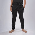 Boys Solid Regular Fit Cotton Rich Trackpants