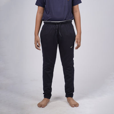 Boys Solid Regular Fit Cotton Rich Trackpants