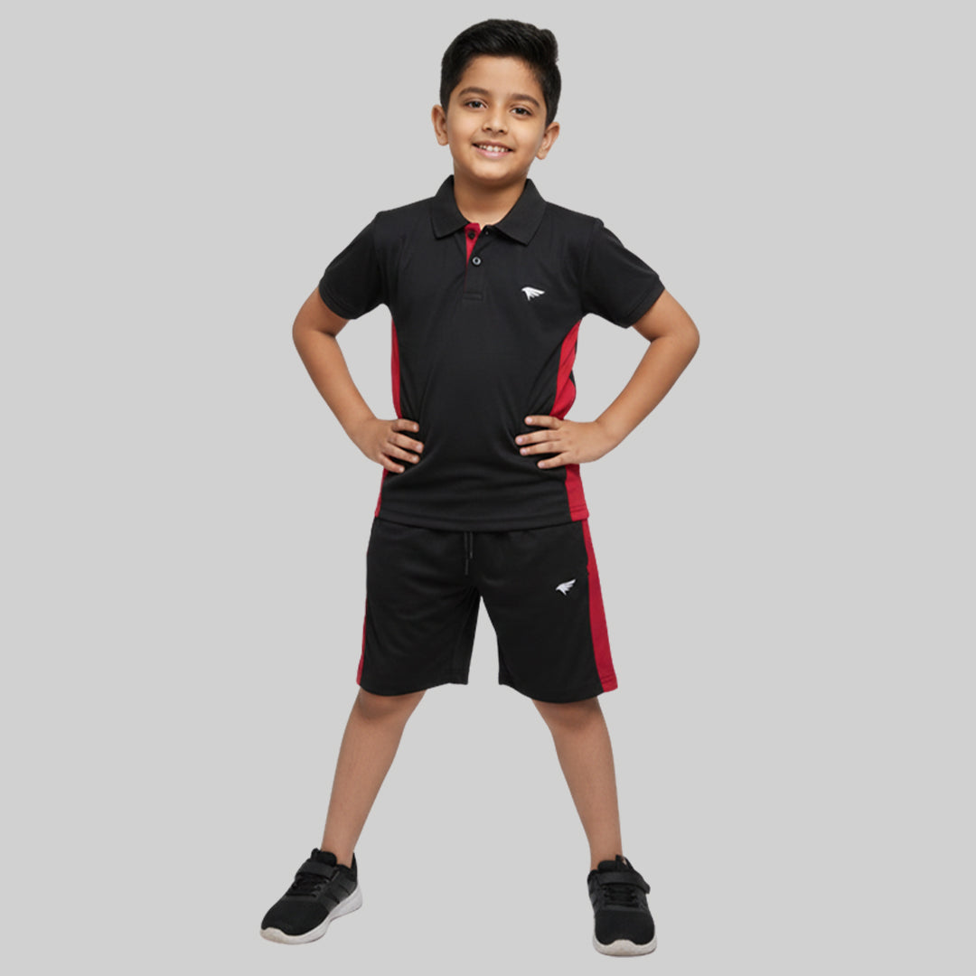 Boys Regular Fit Sports Trackpants Set