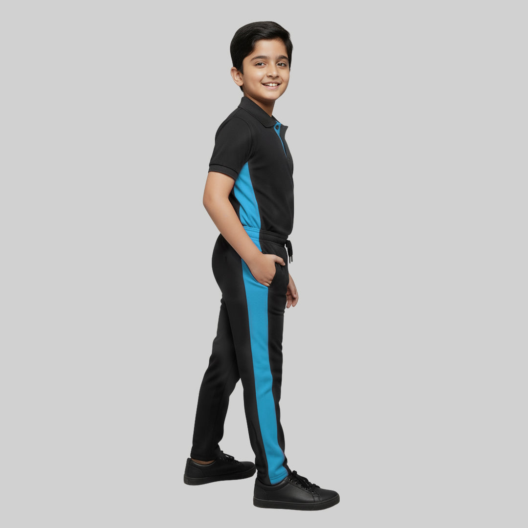 Boys Regular Fit Sports Trackpants Set