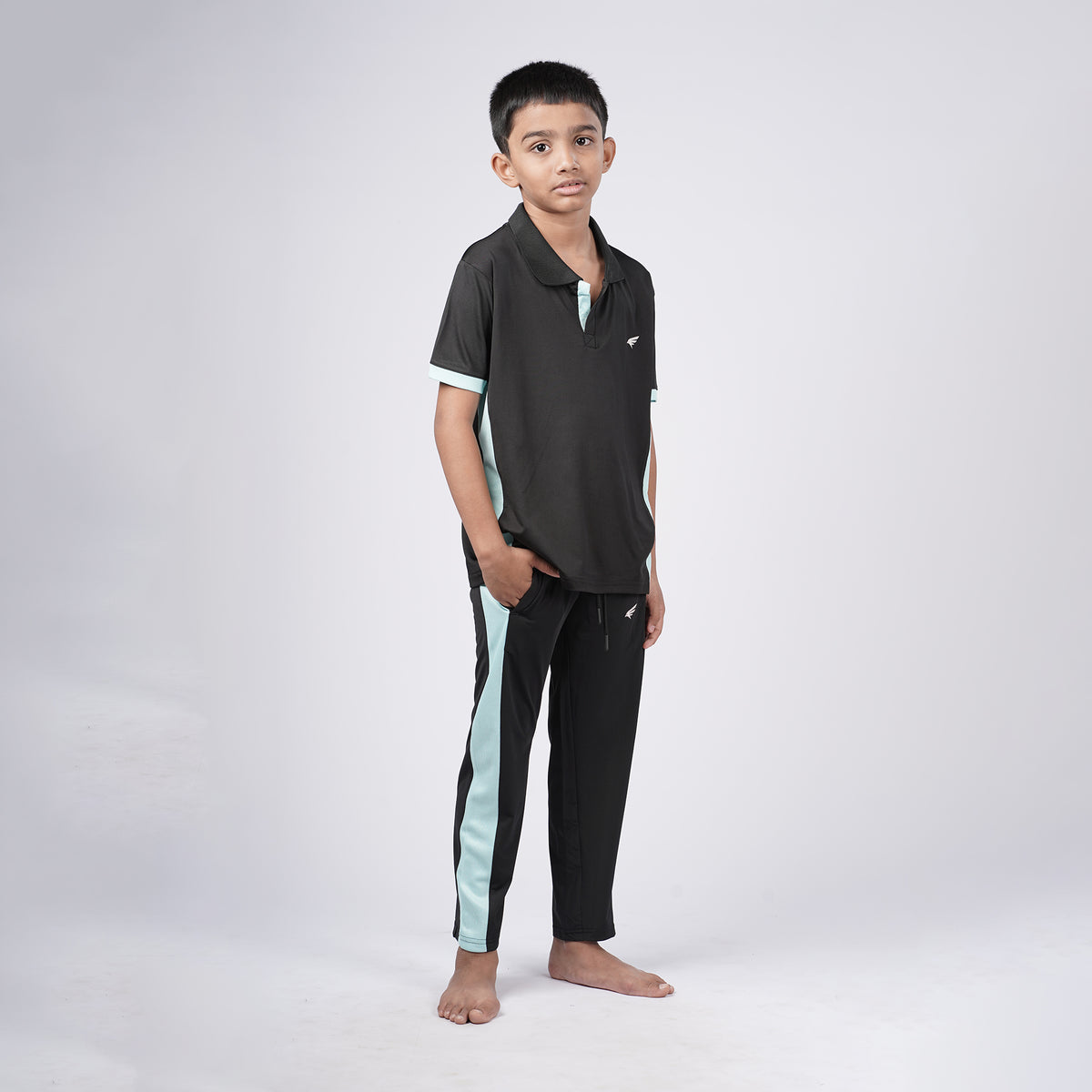 Boys Regular Fit Sports Trackpants Set