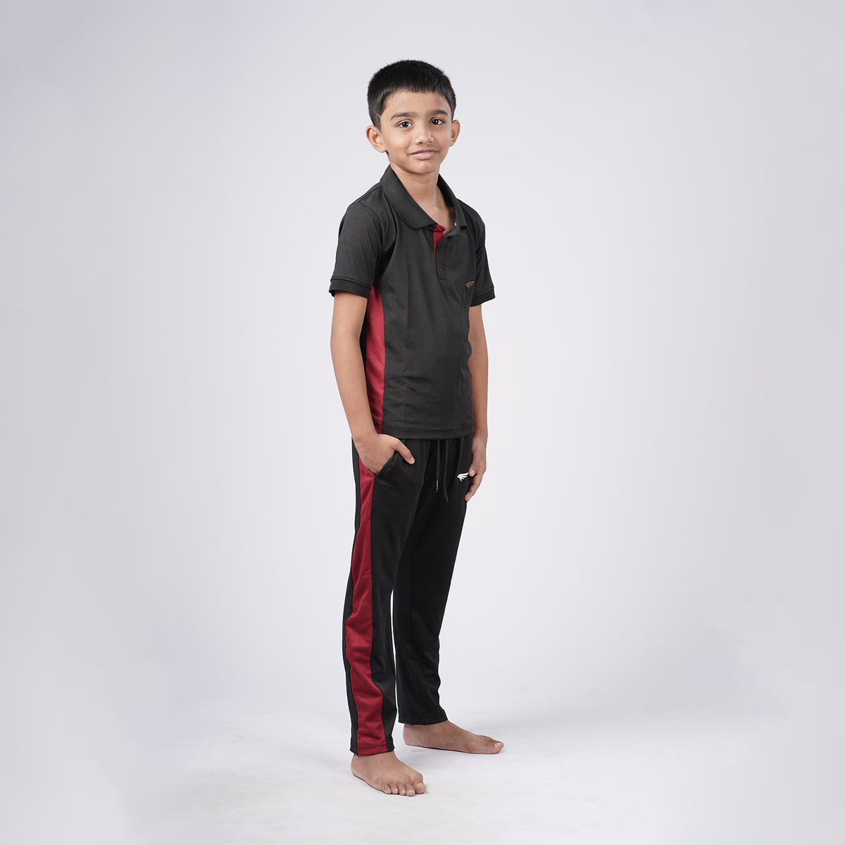 Boys Regular Fit Sports Trackpants Set