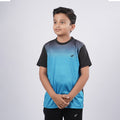 Boys Printed Round Neck Sports T-Shirt