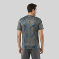 Men Sports Round Neck Printed T-shirt