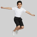 Boys Solid Premium Regular Fit Shorts