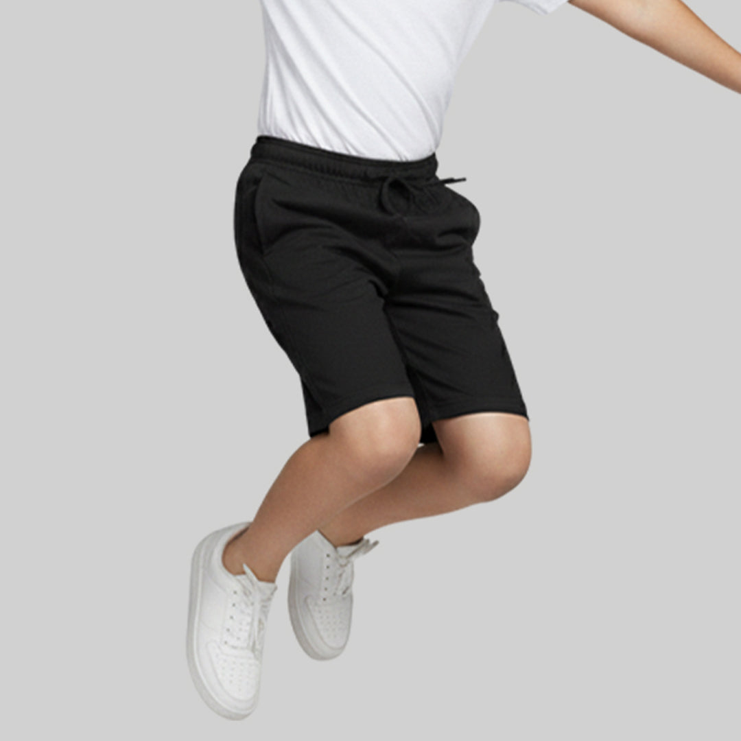 Boys Solid Premium Regular Fit Shorts