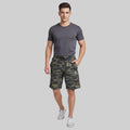 Men Camouflage Regular Fit Shorts