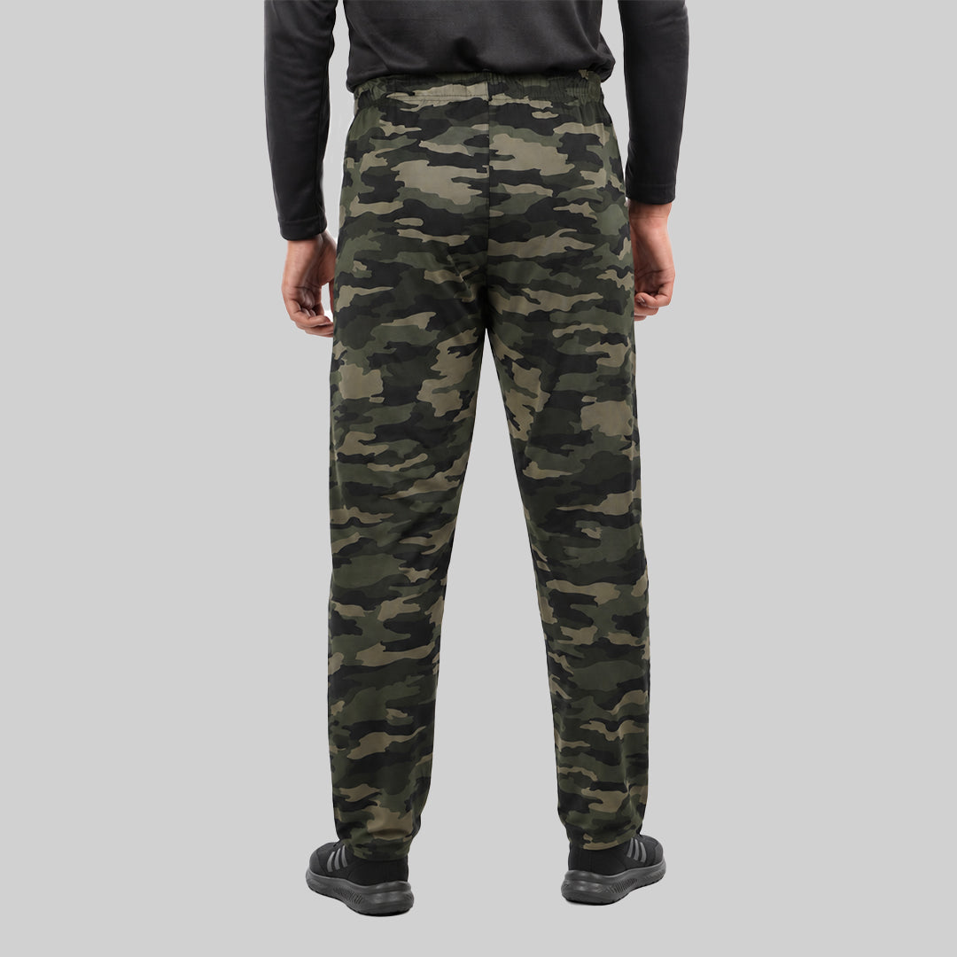 Men Camouflage Cotton Trackpants