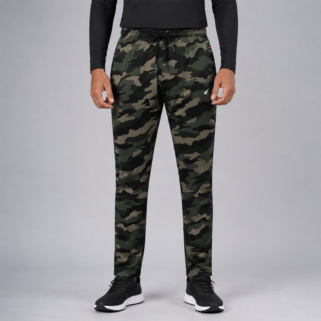 Men Camouflage Cotton Trackpants