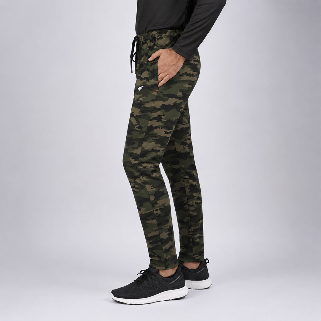 Men Camouflage Cotton Trackpants