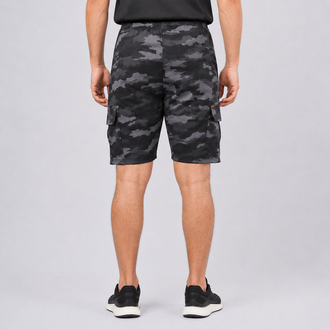 Men Camouflage Regular Fit Shorts