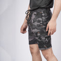 Men Camouflage Regular Fit Shorts