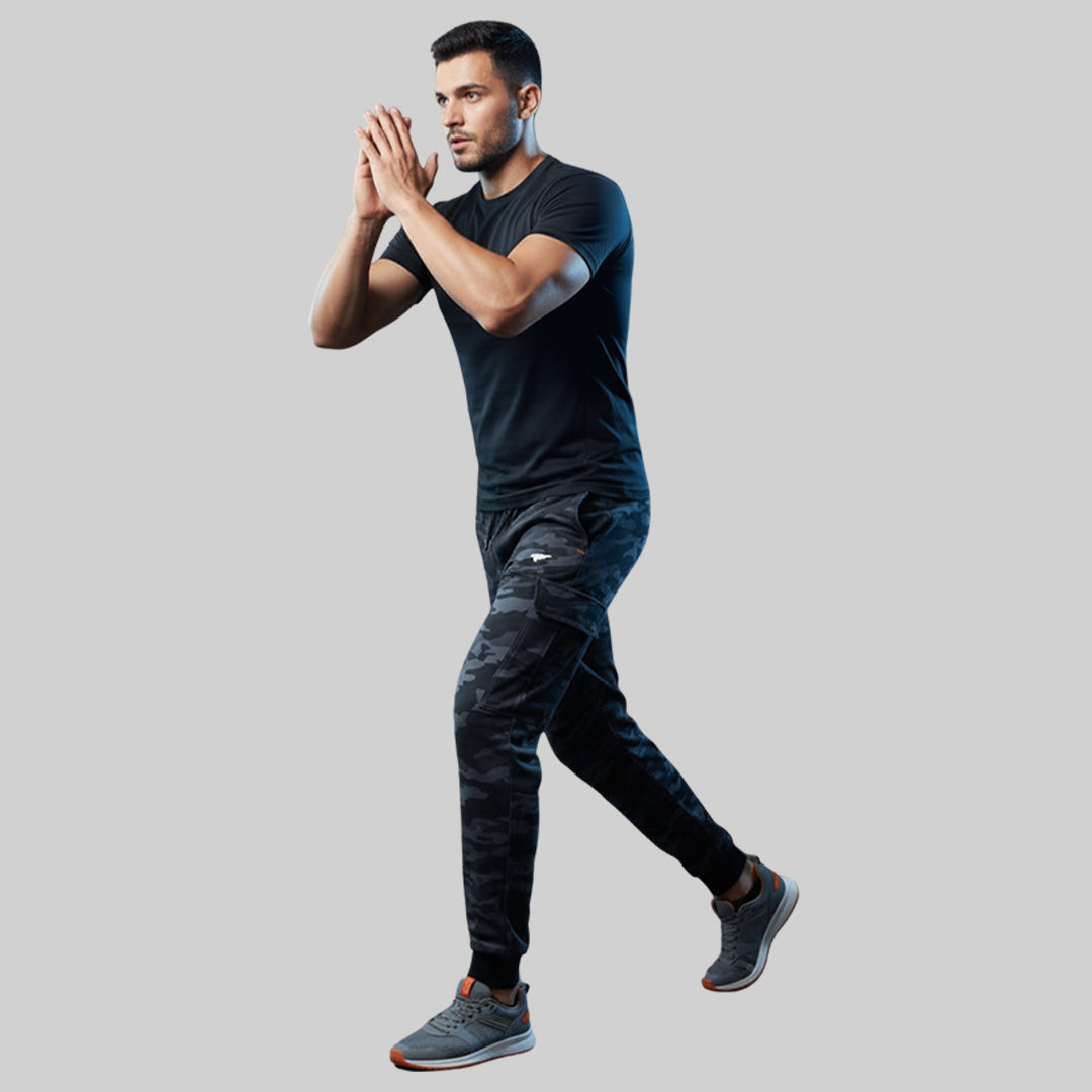 JAWAN Men’s Cargo Track Pant