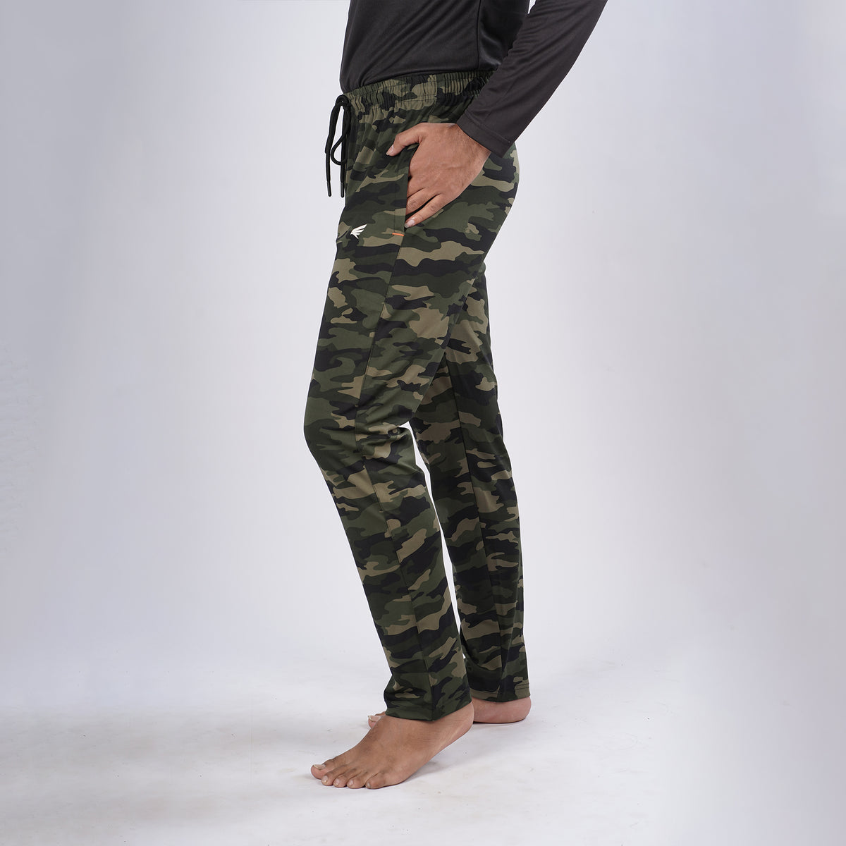 Men Cargo Printed Trackpants