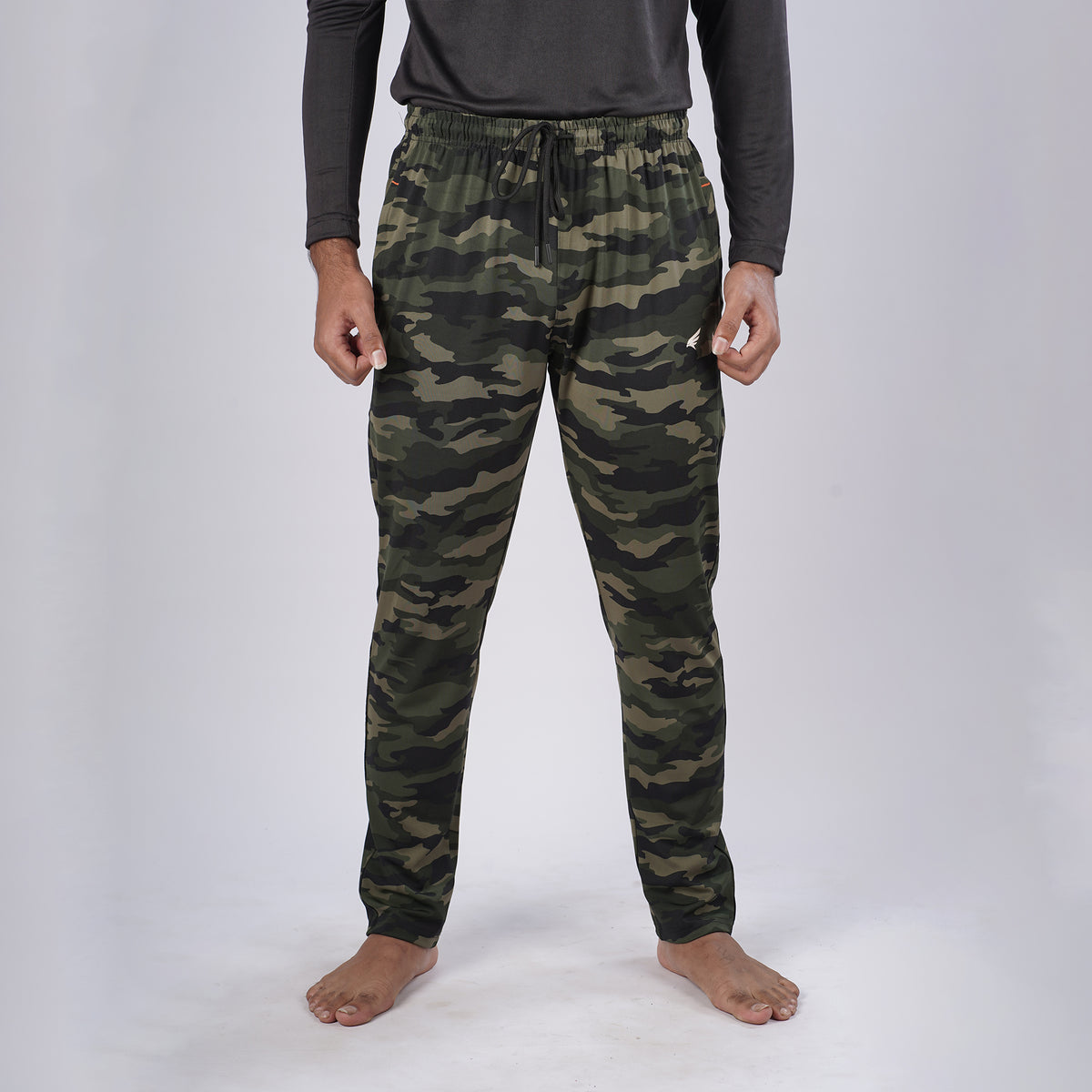 Men Cargo Printed Trackpants