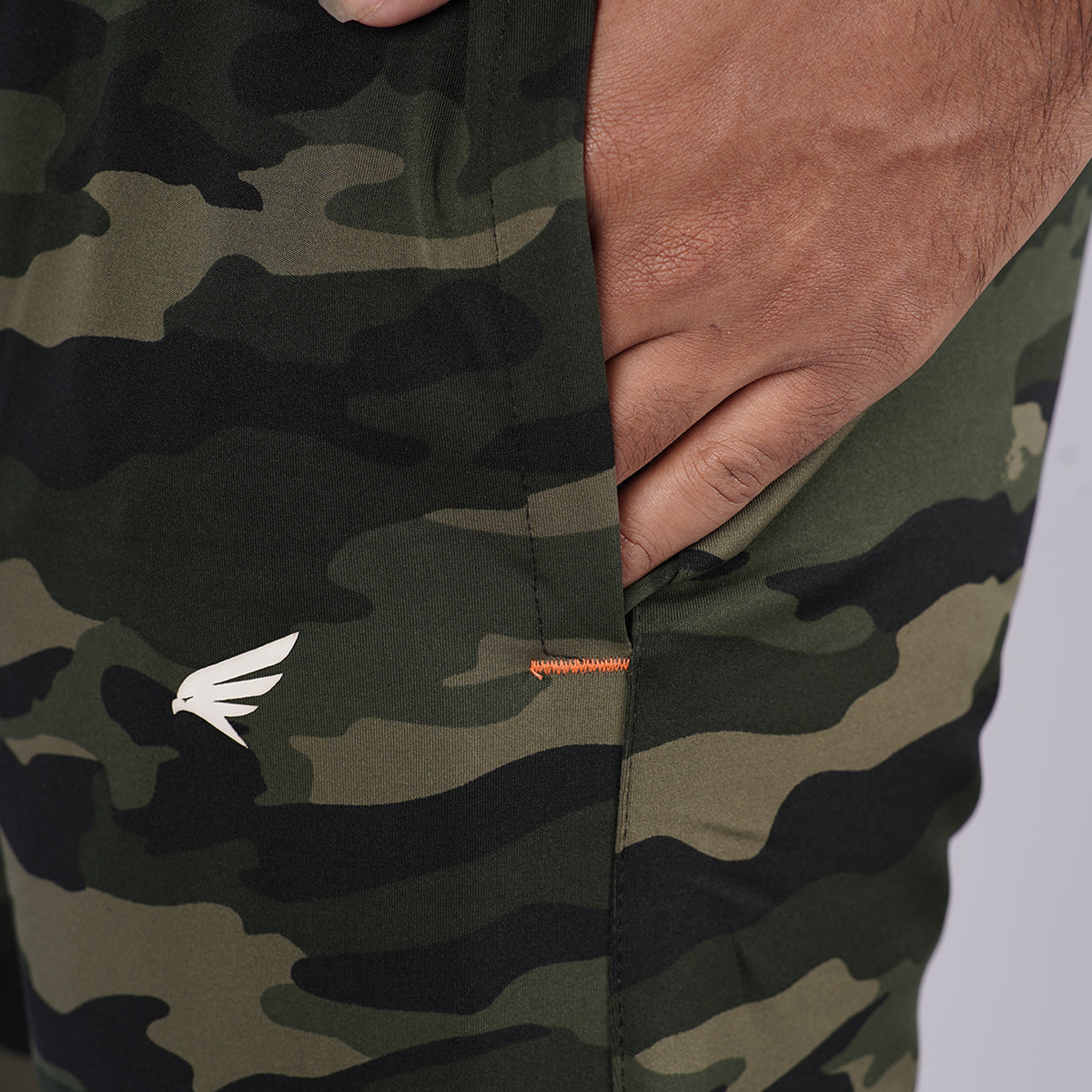 Men Cargo Printed Trackpants