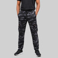 Men Cargo Printed Trackpants