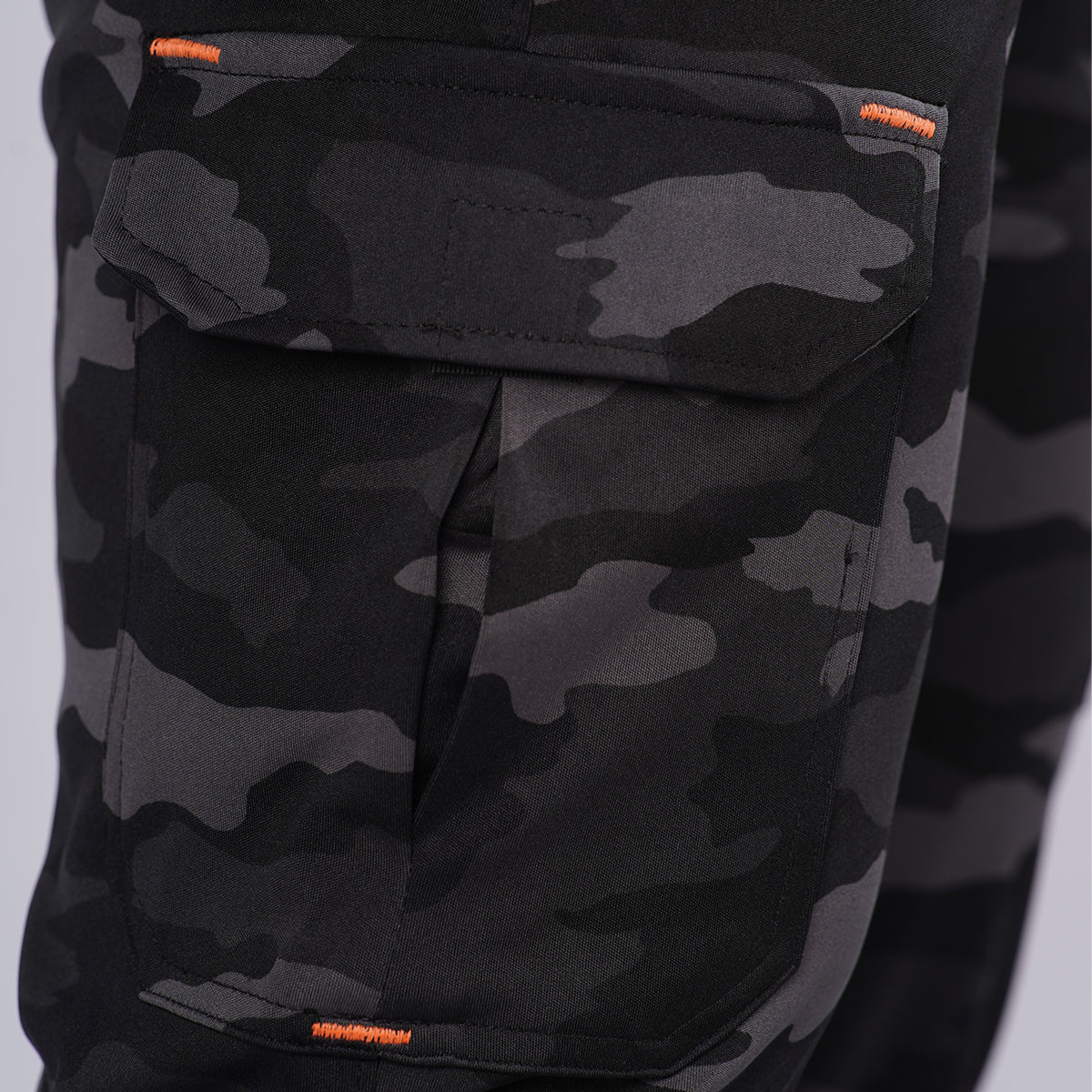 Men Cargo Printed Trackpants