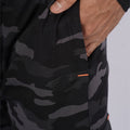 Men Cargo Printed Trackpants
