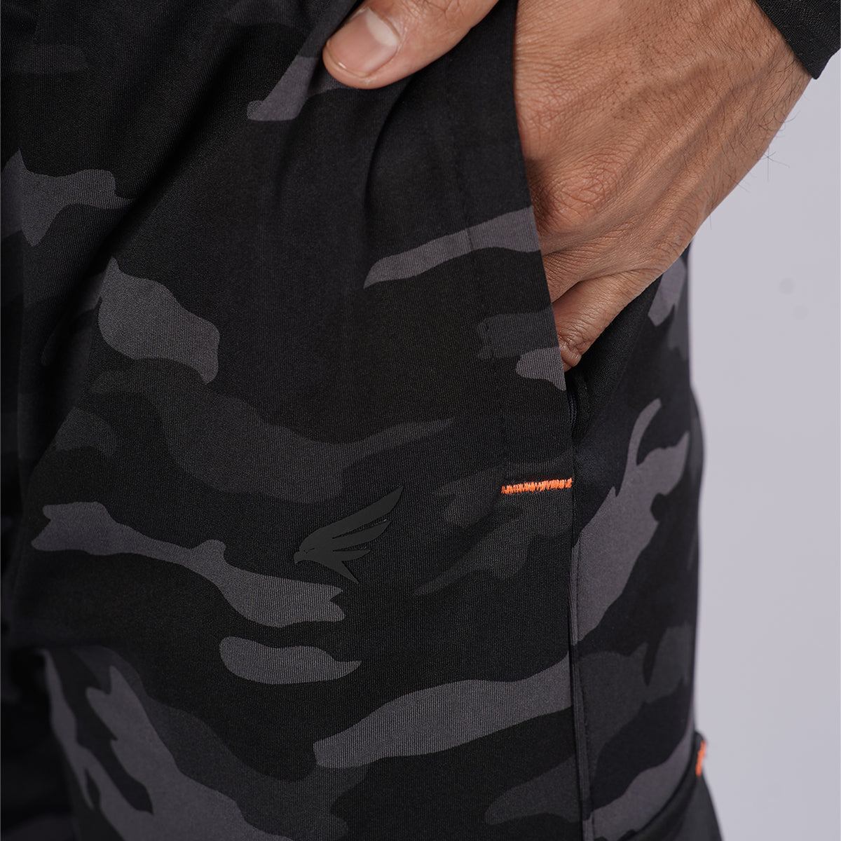 Men Cargo Printed Trackpants