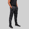 Men Cargo Printed Trackpants