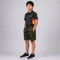 Boys Camouflage Regular Fit Shorts