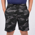 Boys Camouflage Regular Fit Shorts