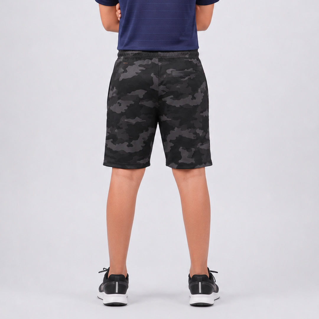 Boys Camouflage Regular Fit Shorts