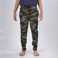 Boys Regular Fit CamouflageTrackpants