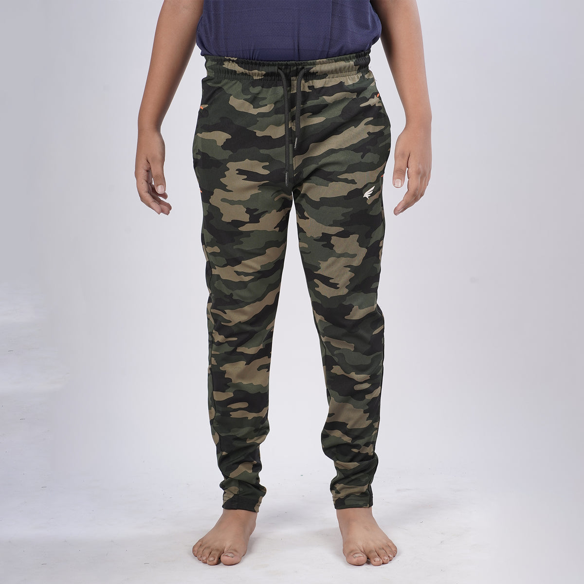 Boys Regular Fit CamouflageTrackpants