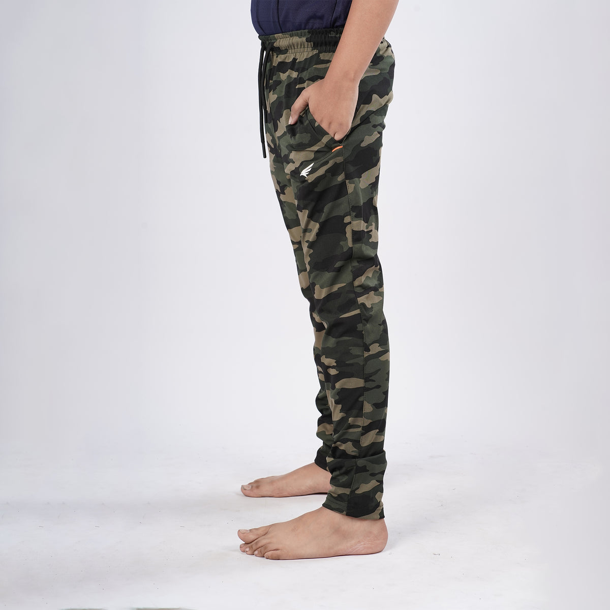 Boys Regular Fit CamouflageTrackpants