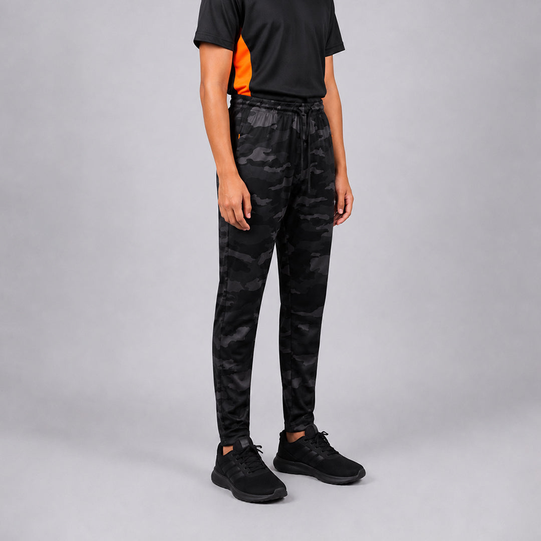 Boys Regular Fit CamouflageTrackpants