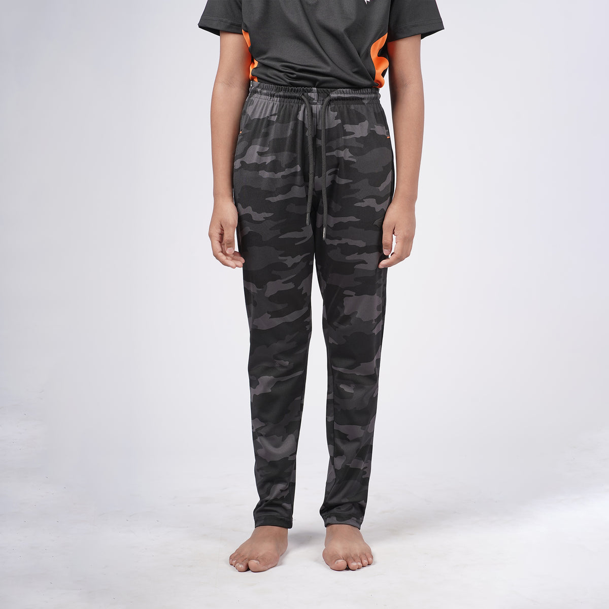 Boys Regular Fit CamouflageTrackpants