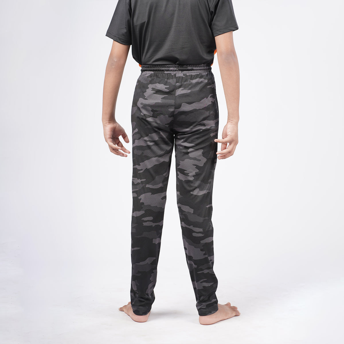 Boys Regular Fit CamouflageTrackpants