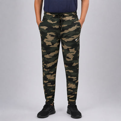 Boys Regular Fit CamouflageTrackpants