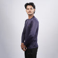 Men Solid Full Sleeve Regular Fit T-Shirt